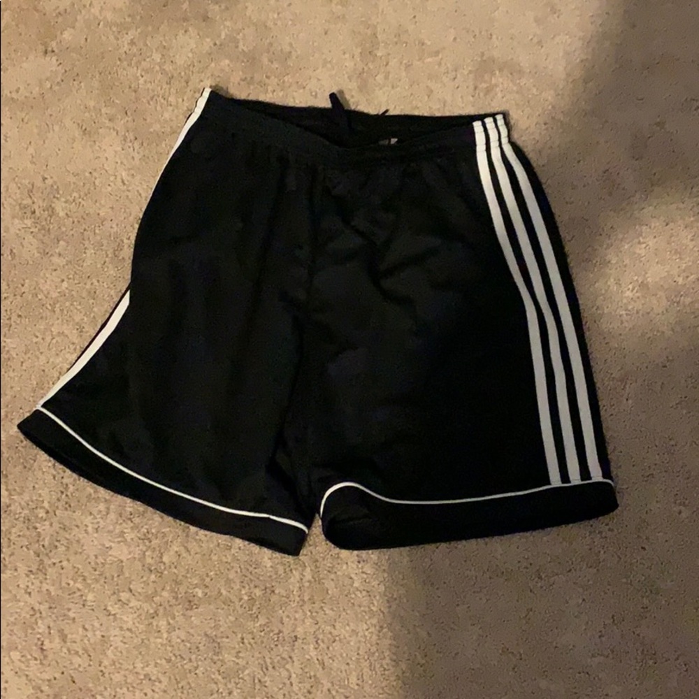 Adidas climalite women’s soccer shorts.